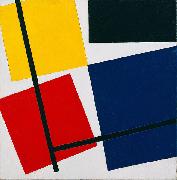 Theo van Doesburg Simultaneous Counter-Composition. USA oil painting artist